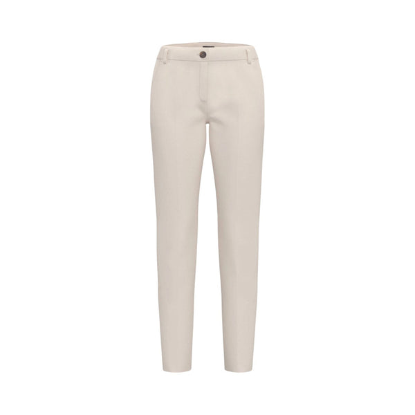 Emme Marella Pantaloni Pantalone Donna in tessuto tecnico Avorio - Francavilla Moda